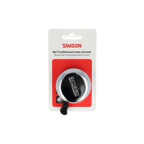 Simson-klokke Traditionel forkromet st�l