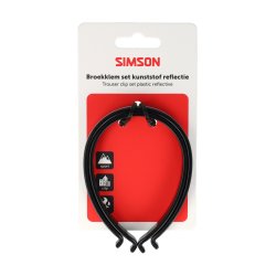 Simson plastik bukseklips med refleksion