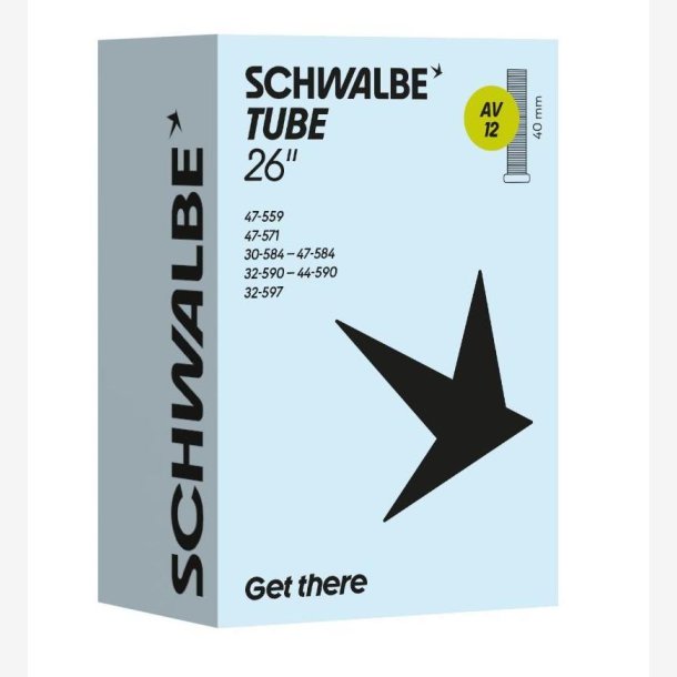 Schwalbe bnb D�k AV12 26 tommer 30/47-559/597 av 40 mm