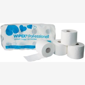 WIPEX TOILETPAPIR 3-LAGS