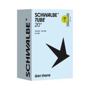 Schwalbe slange AV7 20 tommer 40/62-406 AV 40 mm
