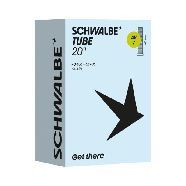 Schwalbe bnb D�k AV7 20 tommer 40/62-406 av 40 mm