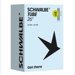 Schwalbe slange AV13 26 tommer 40/62-559 AV 40 mm