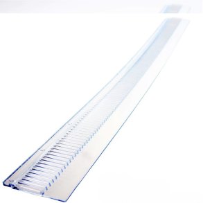 Frontliste med h�j rivning 1000 x 75 mm