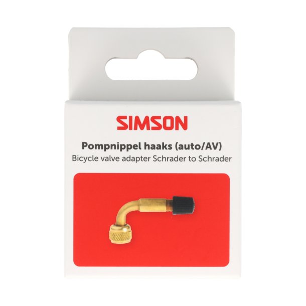 Simson pumpe nippel vinklet bil/AV