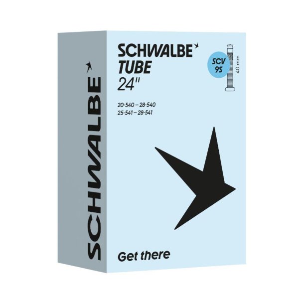Schwalbe bnb Slange SCV9S 24 tommer 20/28-540/541 klikventil 40mm