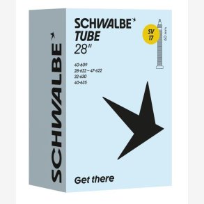 Schwalbe bnb Slange SV17 28 tommer 28/47-622/635 fv 60mm