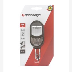 Spanninga Luz XB forlygte til forgaffel, sort