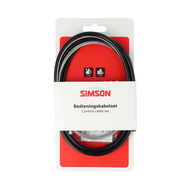 Simson omskifterkabel uni SA / Gazelle sort