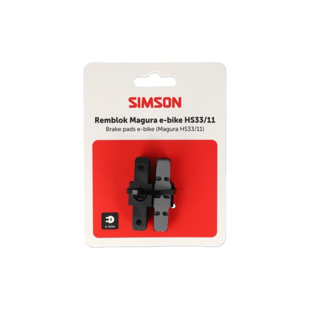 Simson bremseklods Magura HS11/33 f�lgbremse Elcykel