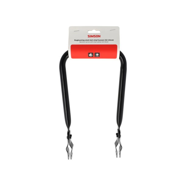 Simson rygl�n smal sort med hynde