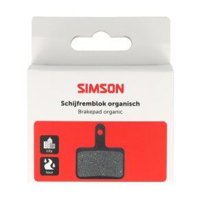Simson skivebremseklodser organiske Shimano/Tektro