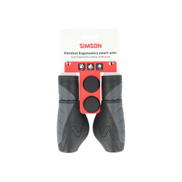 Simson h�ndtag Ergonomics sort/antracit