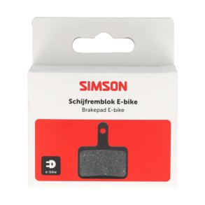 Simson skivebremseklods E-cykel Shimano/Tektro