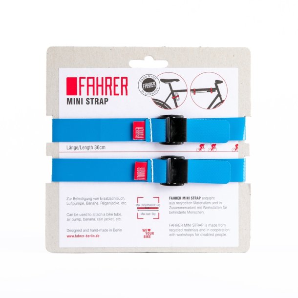 FAHRER Cargo Mini-rem M 35x2cm lysebl� (2 stk.)