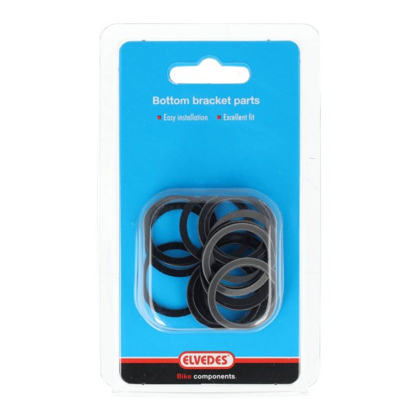 Elvedes plast bundbeslag afstandsstykke 30 x 24 x 1 mm (20)