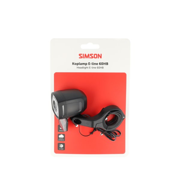 Simson forlygte Aurora E-line 60HB