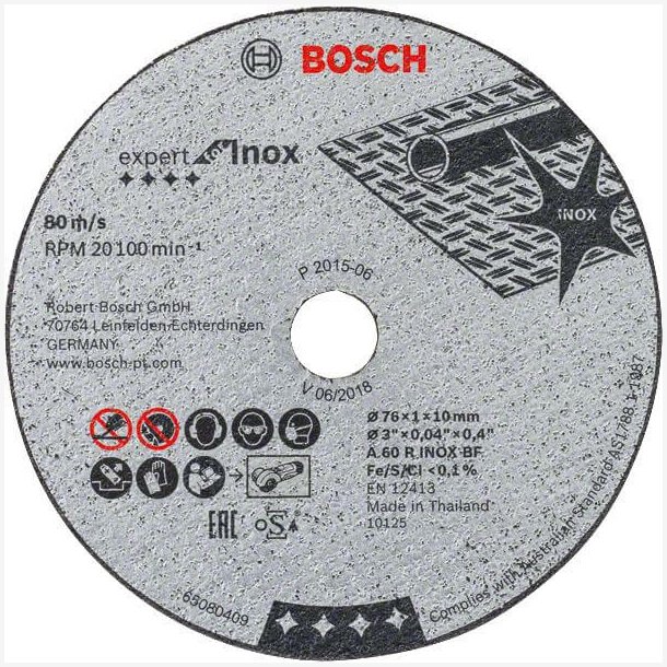 Bosch Prof sk�reskive 76 mm Expert Inox (5)