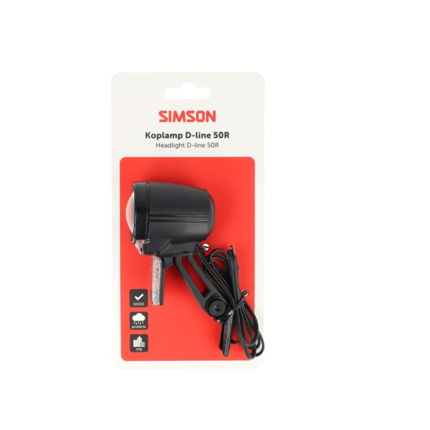 Simson forlygte Aurora D-line 50R