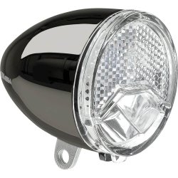 Axa forlygte 606 15 Lux dynamo Steady Auto m�rk krom