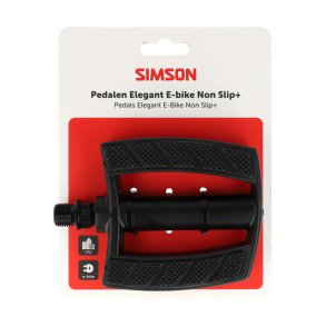 Simson pedaler Elegant Elcykel skridsikker+