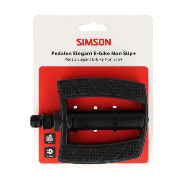 Simson pedaler Elegant Elcykel skridsikker+