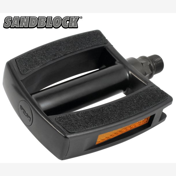 Union pedal SP-828 sort/sort SANDBLOK, p� kort