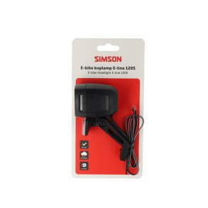 Simson forlygte Aurora E-line 120S