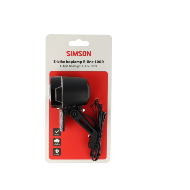 Simson forlygte Aurora E-line 100R