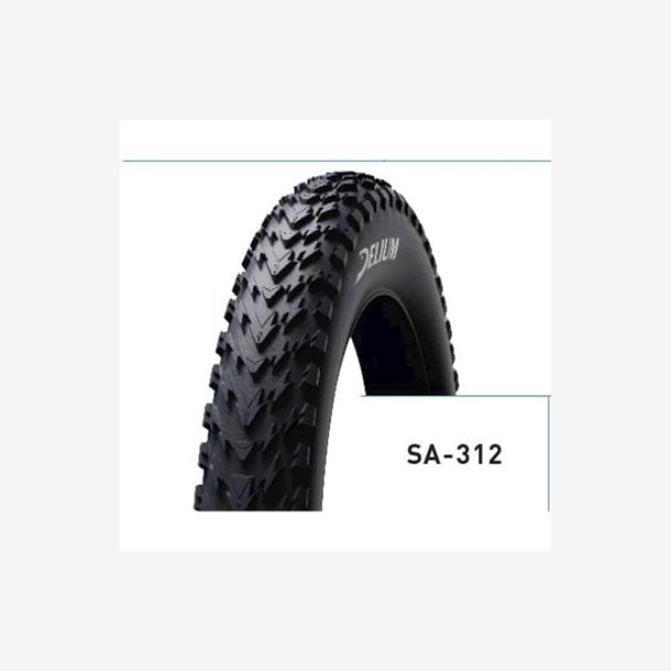 Delium btb D�k fatbike SA-312 Thunder 20 x 4.00 sort