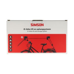Simson elcykell�ft og affjedringssystem