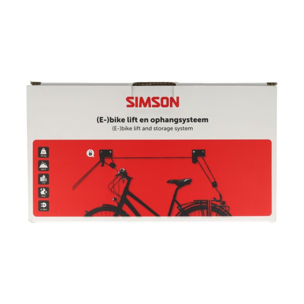 Simson elcykell�ft og affjedringssystem