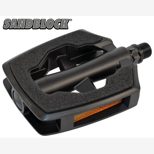Union pedal SP-2890 mat sort/sort SANDBLOK, p� kort.