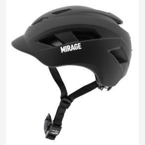 Mirage hjelm City/Elcykel mat sort M 55-58cm