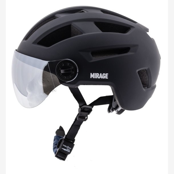 Mirage hjelm Speed ??Pedelec mat sort M 55-58cm