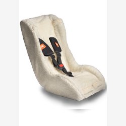 Melia barnestol, basis, 7�18 m�neder, imiteret f�r, inkl. nakkest�tte