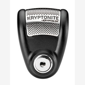 Kryptonite skivebremse l�s alarm 6mm sort