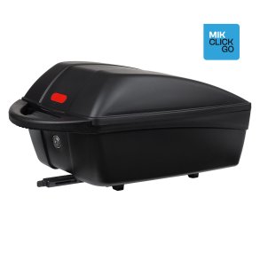 Polisport topboks MIK snaplock sort 32x26x18cm