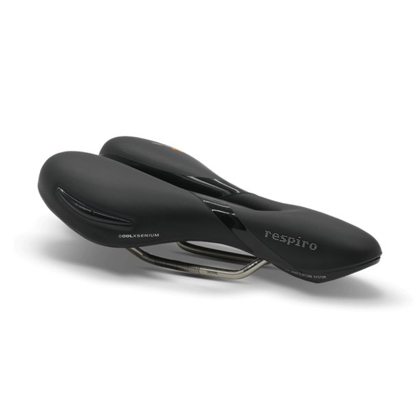 Selle Royal sadel Respiro Athletic Stracciatella sort