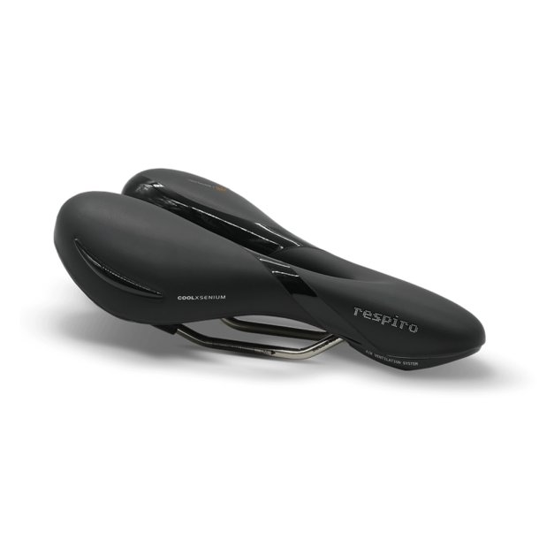 Selle Royal sadel Respiro Moderat Stracciatella sort