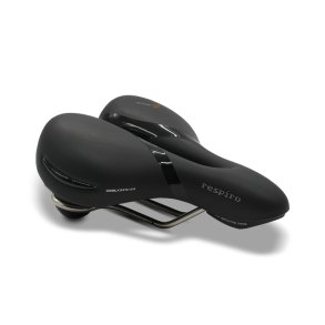 Selle Royal sadel Respiro Relaxed Stracciatella sort