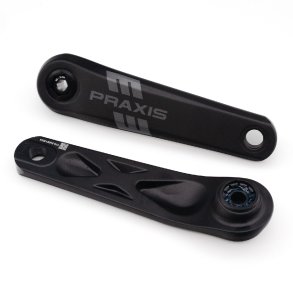 Praxis pedalarm s�t Elcykel type 2 aluminium Isis 150mm