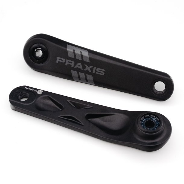 Praxis pedalarm s�t Elcykel type 2 aluminium Isis 150mm