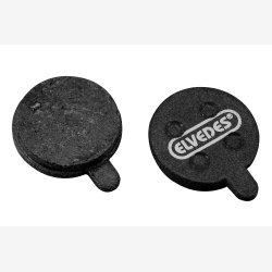 Elvedes skivebremseklods Zoom metallisk carbon