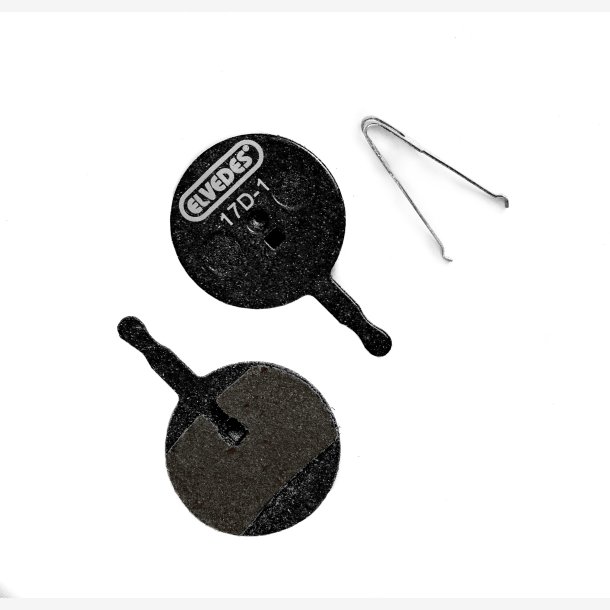 Elvedes skivebremseklods Assess, Avid, Promax metallisk carbon