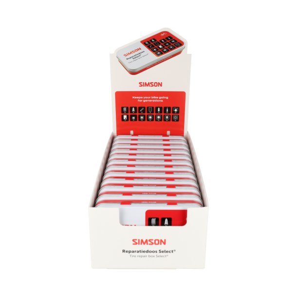 Simson reparationss�t Select displayboks (12)