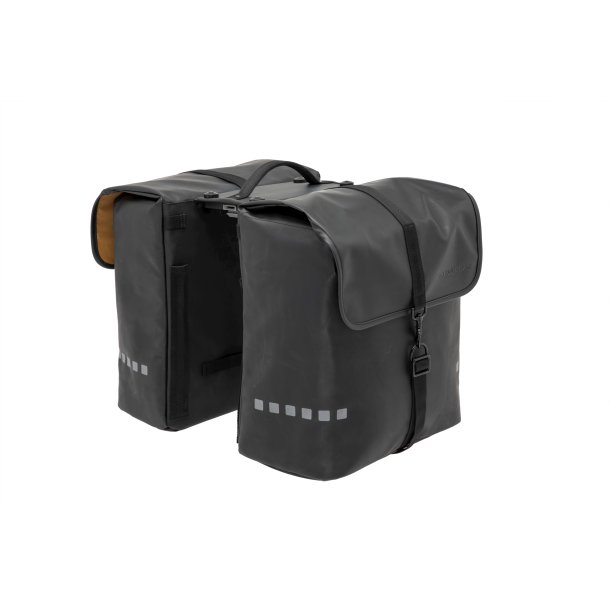 New Looxs cykeltaske dobbelt Odense sort MIK 2.0 39L