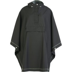Weathergoods Sweden regn poncho til cykel Imbris sort S