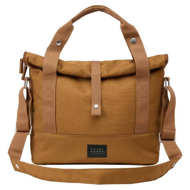 Weathergoods Sweden skuldertaske City Bike Satchel toffee