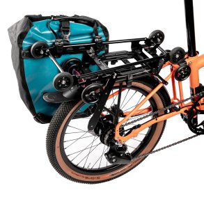 FAHRER bageste bagageb�rerforl�nger Topcarrier Brompton sort